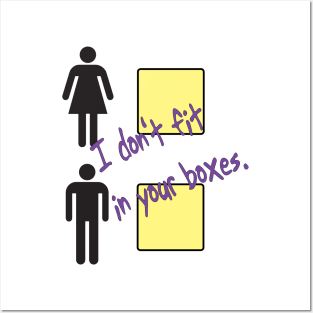 Gender Non-Binary Posters and Art